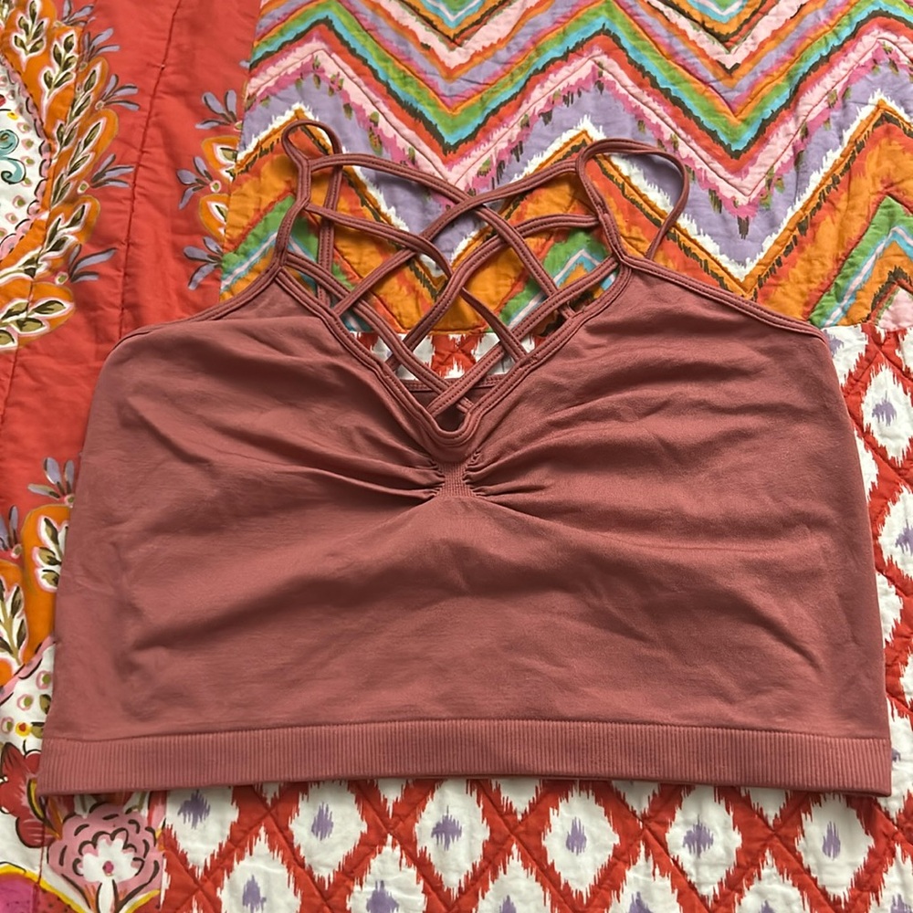 Buckle sports bra